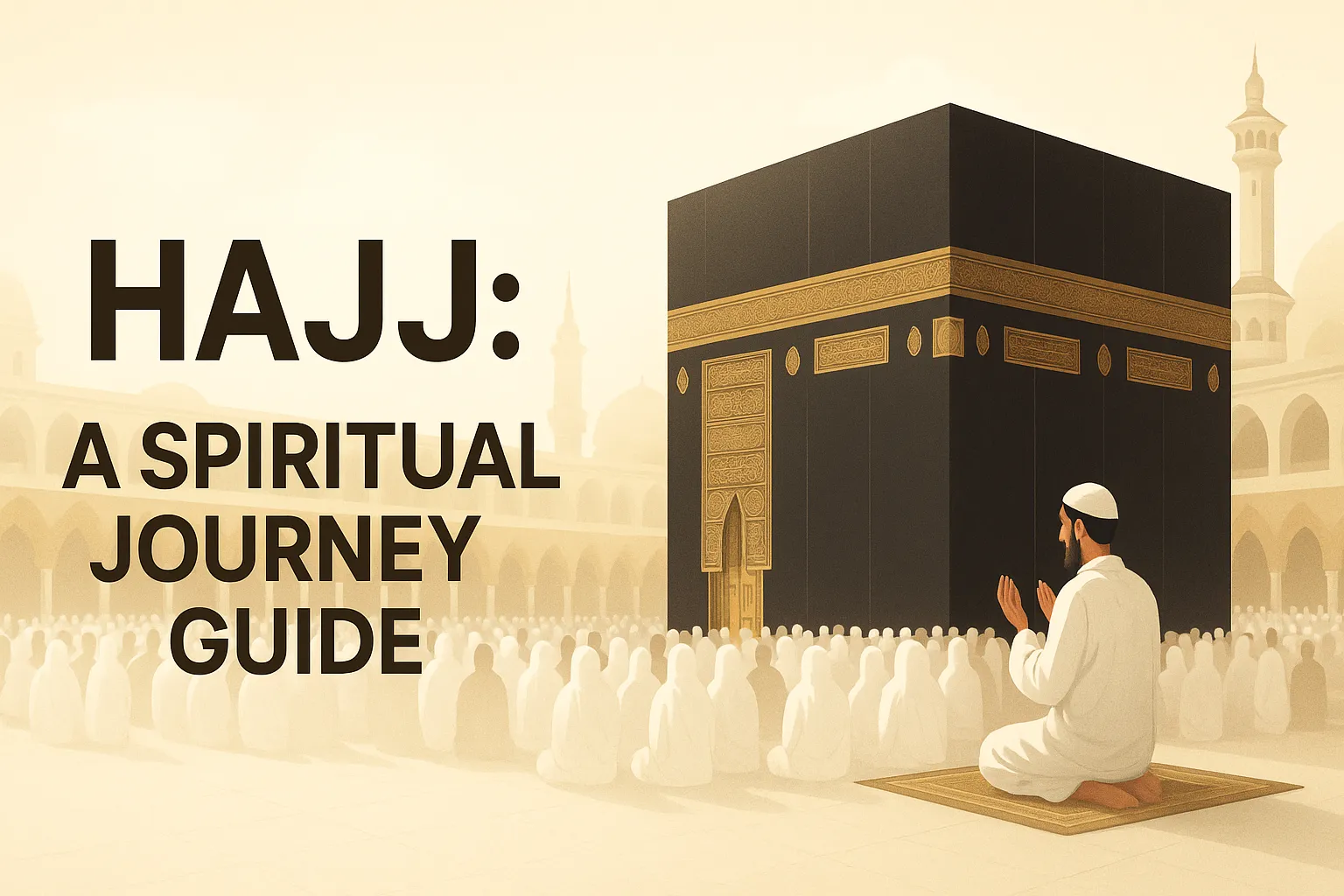 Hajj ek annual Islamic pilgrimage hai jo Makkah ke Masjid al-Haram aur Kaaba ke around hota hai. Yeh mandatory hai har adult Muslim ke liye jo physically aur financially capable hai.