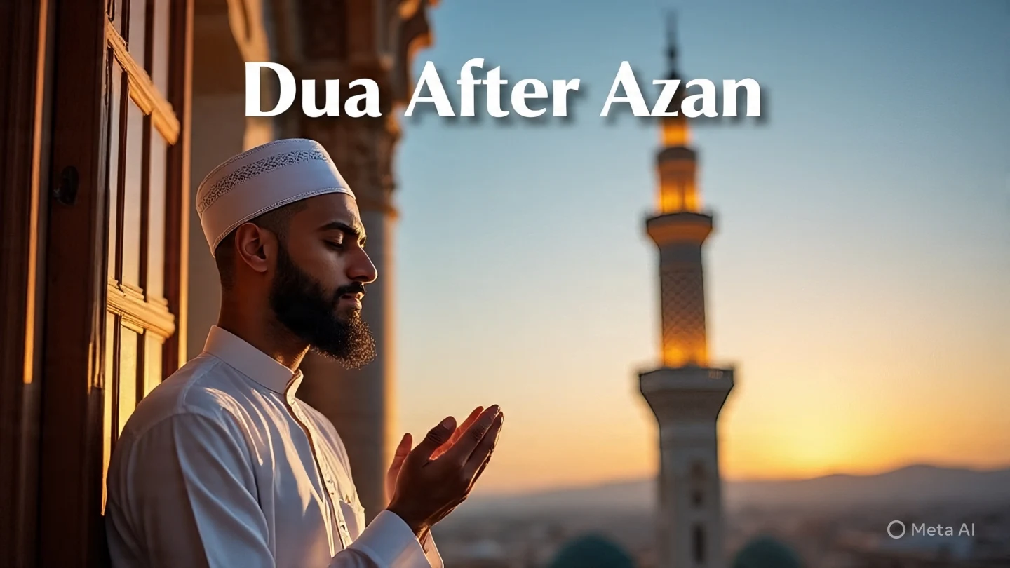 Dua After Azan
